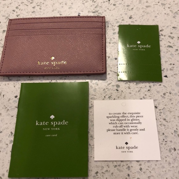 Kate Spade Greta Court Graham Dusty Pink NWT - Picture 4 of 5